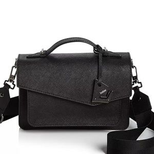Botkier Cobble Hill Crossbody | Black/Gunmetal